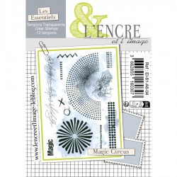 EI-61-A6-04   L'ENCRE ET L'IMAGE TAMPONS CLEAR MAGIC CIRCUS