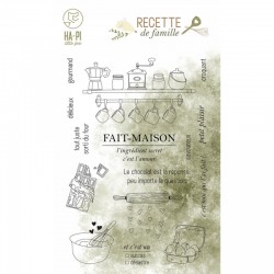 HA PI LITTLE FOX COLLECTION RECETTE DE FAMILLE TAMPONS CLEAR FAIT MAISON