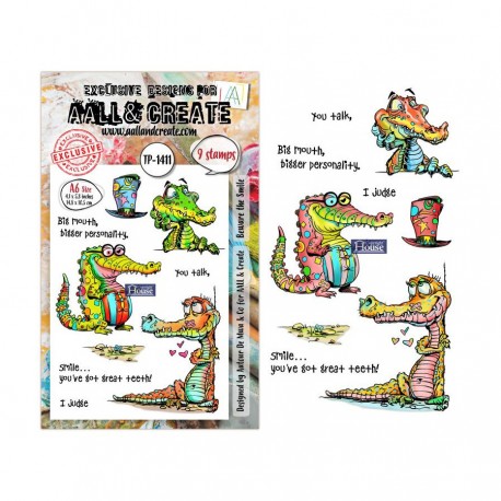 1411   AALL AND CREATE TAMPONS CLEAR 1411 BEWARE THE SMILE