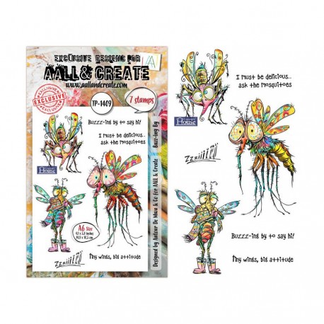 1409   AALL AND CREATE TAMPONS CLEAR 1409 BUZZ-ING BY