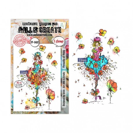 1400   AALL AND CREATE TAMPONS CLEAR 1400 PIROUETTE OF PETALS