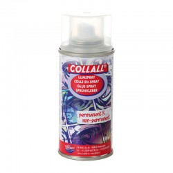 COLLS0400   COLLALL GLUE SPRAY TRANSPARENT PERMANENT ET REPOSITIONNABLE 400ml