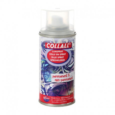 COLLS0400   COLLALL GLUE SPRAY TRANSPARENT PERMANENT ET REPOSITIONNABLE 400ml