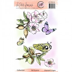 LPF-PRO-04   LA PETITE FRANÇAISE COLL. MA PROVENCE TAMPONS CLEAR CHANTALE LA CIGALE