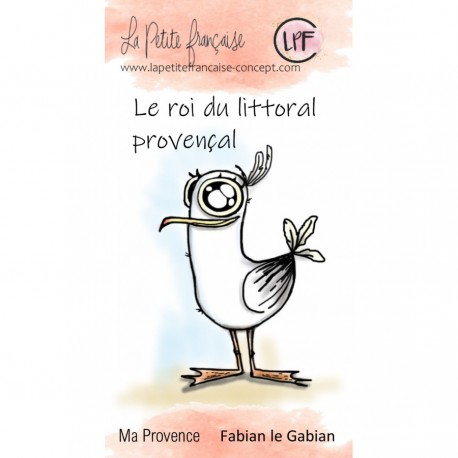 LPF-PRO-05   LA PETITE FRANÇAISE COLL. MA PROVENCE TAMPONS CLEAR FABIAN LE GABIAN