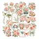 FDDC126006   FLORILEGES DESIGN COLLECTION MURMURES 28 DIE CUTS IMPRIMÉS