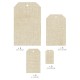 FDDC126003   FLORILEGES DESIGN COLLECTION MURMURES 21 ÉTIQUETTES IMPRIMÉS LIN BEIGE