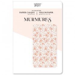 FDPC126005    FLORILEGES DESIGN COLLECTION MURMURES KIT 4 CALQUES A4