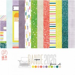 HPLF-BO26FA-COLL   HA PI LITTLE FOX COLLECTION BANDE ORIGINALE 2026 FACE A  9  papiers imprimés