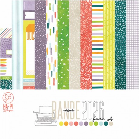 HPLF-BO26FA-COLL   HA PI LITTLE FOX COLLECTION BANDE ORIGINALE 2026 FACE A  9  papiers imprimés