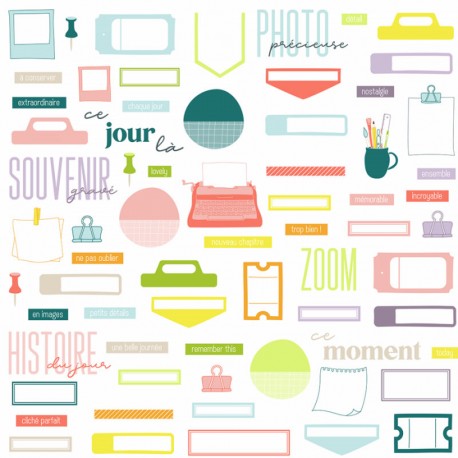 HPLF-BO26FA-CUT    HA PI LITTLE FOX COLLECTION BANDE ORIGINALE 2026 FACE A  DIE CUTS