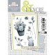 EI-62-A6-05   L'ENCRE ET L'IMAGE TAMPONS CLEAR HEUREUX COMME UN CHAT AU JARDIN