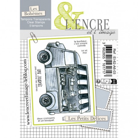 EI-62-A6-03   L'ENCRE ET L'IMAGE TAMPONS CLEAR LES PETITS DÉLICES