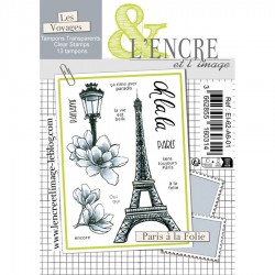 EI-62-A6-01   L'ENCRE ET L'IMAGE TAMPONS CLEAR PARIS À LA FOLIE