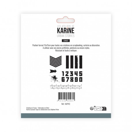 KAP43   LES ATELIERS DE KARINE URBAN STORIES  POCHOIR STREET