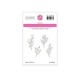 PC-MS-D01   MES P'TITS CISEAUX  COLL. MADEMOISELLE SOURIS MATRICE DE DÉCOUPE FLEURS ET FEUILLAGES