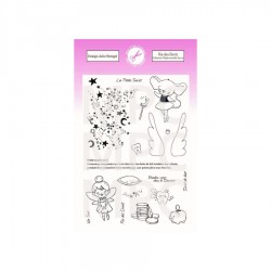 PC-MS-TP2   MES P'TITS CISEAUX MADEMOISELLE SOURIS TAMPONS CLEAR FÉE DES DENTS