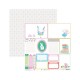 PC-MS-06   MES P'TITS CISEAUX COLLECTION MADEMOISELLE SOURIS PC-MS-06 30,5 cm x 30,5 cm