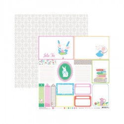 PC-MS-06   MES P'TITS CISEAUX COLLECTION MADEMOISELLE SOURIS PC-MS-06 30,5 cm x 30,5 cm