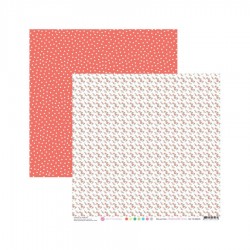 PC-MS-05   MES P'TITS CISEAUX COLLECTION MADEMOISELLE SOURIS PC-MS-05 30,5 cm x 30,5 cm