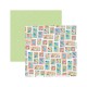 PC-MS-04   MES P'TITS CISEAUX COLLECTION MADEMOISELLE SOURIS PC-MS-04 30,5 cm x 30,5 cm