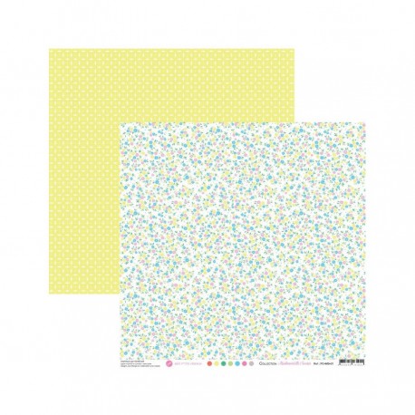 PC-MS-01   MES P'TITS CISEAUX COLLECTION MADEMOISELLE SOURIS PC-MS-01 30,5 cm x 30,5 cm