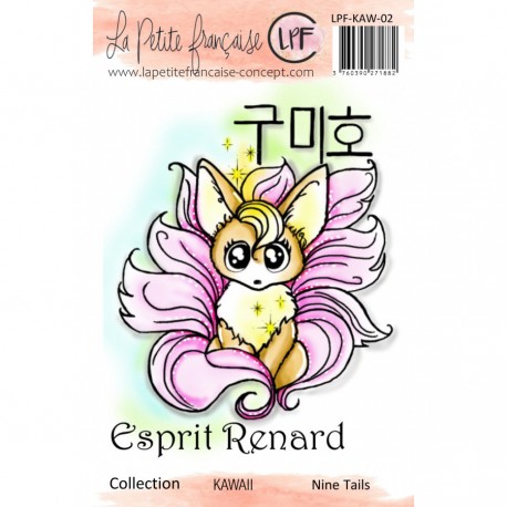 LPF-KAW-02   LA PETITE FRANÇAISE COLL. KAWAII TAMPONS CLEAR NINE TAILS