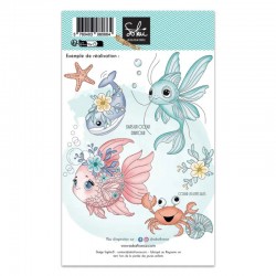 SOK-BDM-T6   SOKAÏ COLLECTION BORD DE MER TAMPONS CLEAR OCÉAN D'AMOUR