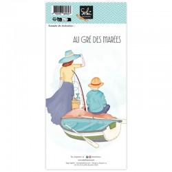 SOK-BDM-T2   SOKAÏ COLLECTION BORD DE MER TAMPONS CLEAR AU GRÉ DES MARÉES