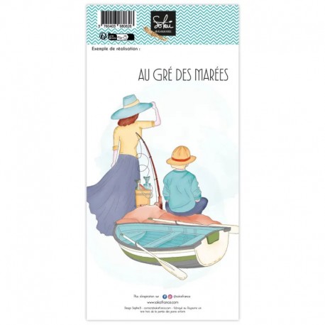 SOK-BDM-T2   SOKAÏ COLLECTION BORD DE MER TAMPONS CLEAR AU GRÉ DES MARÉES