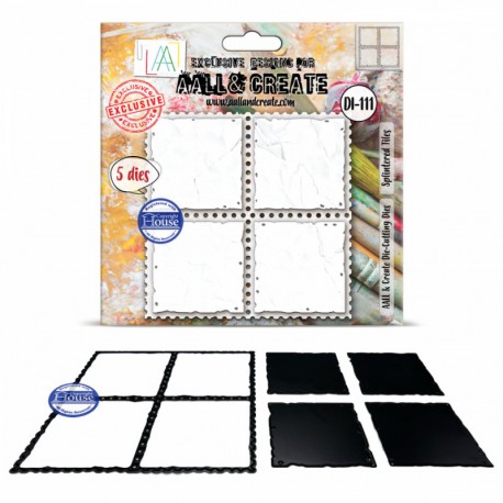 DI-111   AALL AND CREATE DIES 111 SPLINTERED TILES