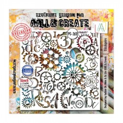 269   AALL & CREATE STENCIL 269 CLOCKSPIRE