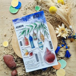 DUN111  CHOU & FLOWERS COLLECTION LE CHANT DES DUNES TAMPON CLEAR LUMIÈRE DORÉE