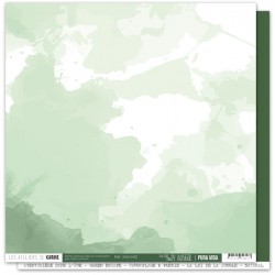 KAC4412   LES ATELIERS DE KARINE PURA VIDA  VERT MOUSSE 30.5 cm x 30.5 cm