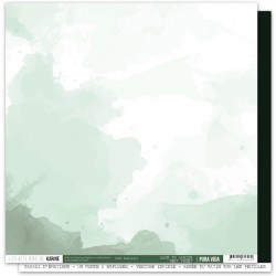 KAC4411   LES ATELIERS DE KARINE PURA VIDA  VERT FORÊT 30.5 cm x 30.5 cm