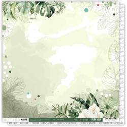 KAC4402   LES ATELIERS DE KARINE PURA VIDA  PETIT PARADIS 30.5 cm x 30.5 cm