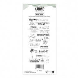 KAT4404   LES ATELIERS DE KARINE PURA VIDA TAMPON CLEAR UN JOUR PARFAIT