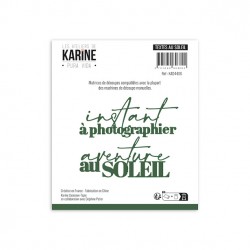 KAD4406   LES ATELIERS DE KARINE PURA VIDA DIES TEXTES AU SOLEIL
