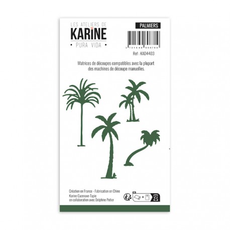 KAD4404   LES ATELIERS DE KARINE PURA VIDA DIES PALMIERS
