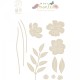 HPLF-AVO-D2611  HA PI LITTLE FOX UN ÉTÉ À AVONLEA MATRICES DE DÉCOUPE FLEURS DES CHAMPS