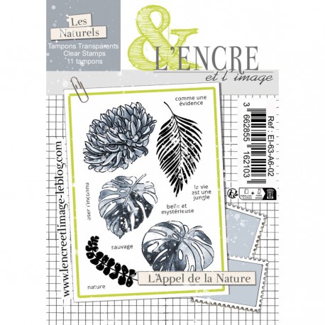 EI-63-A6-02   L'ENCRE ET L'IMAGE TAMPONS CLEAR L'APPEL DE LA NATURE