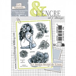 EI-63-A6-01   L'ENCRE ET L'IMAGE TAMPONS CLEAR LE JARDIN SECRET DE LISON