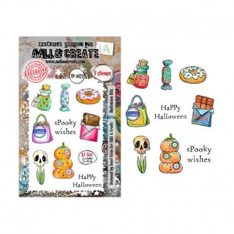 1422   AALL AND CREATE TAMPONS CLEAR 1422 HALLOWEEN BITS