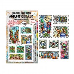 1491   AALL AND CREATE TAMPONS CLEAR 1491 POSTMARKED JOY