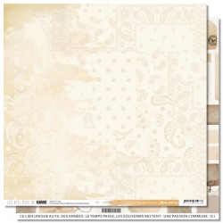 KAC4503   LES ATELIERS DE KARINE MADE WITH LOVE BANDANA FOREVER 30.5 cm x 30.5 cm