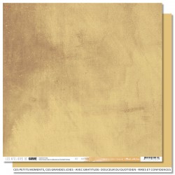 KAC4509   LES ATELIERS DE KARINE MADE WITH LOVE  CARAMEL  30.5 cm x 30.5 cm