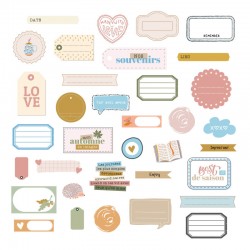 KADC45   LES ATELIERS DE KARINE MADE WITH LOVE DIES CUTS x35 pièces