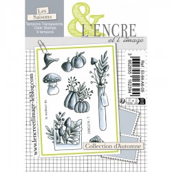 EI-64-A6-05   L'ENCRE ET L'IMAGE TAMPONS CLEAR COLLECTION D'AUTOMNE