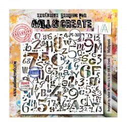 268   AALL & CREATE STENCIL 268 MATHPUNK