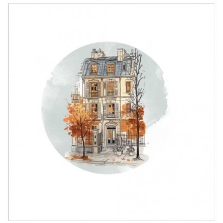 LORLUMABM   LORELAI DESIGN COLLECTION LUMIÈRE AMBRÉE BADGE MAISON